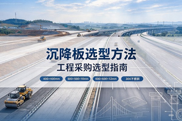 湖口沉降板选择方法