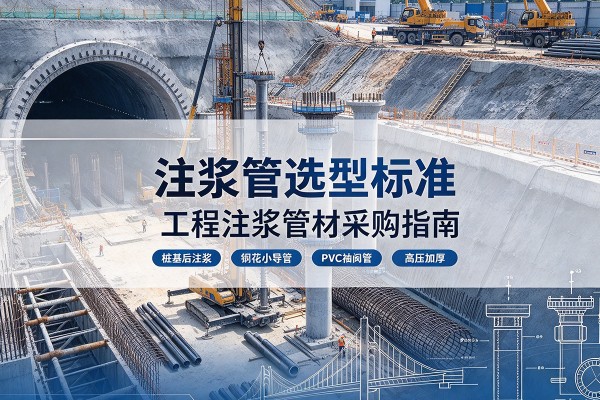 湖口注浆管选型标准