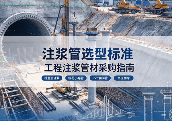 湖口注浆管选型标准